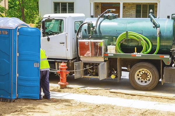 Belmont Porta Potty Rental workers